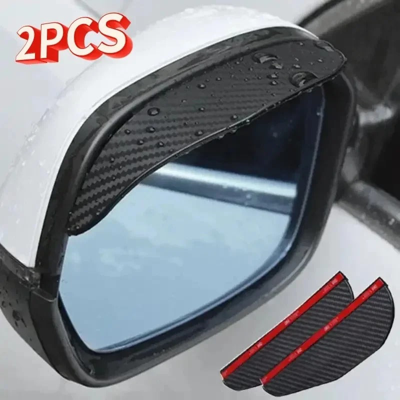 ClearView™ Car Rearview Mirror Rain Eyebrows – Keep Your Vision Clear in Rain & Snow