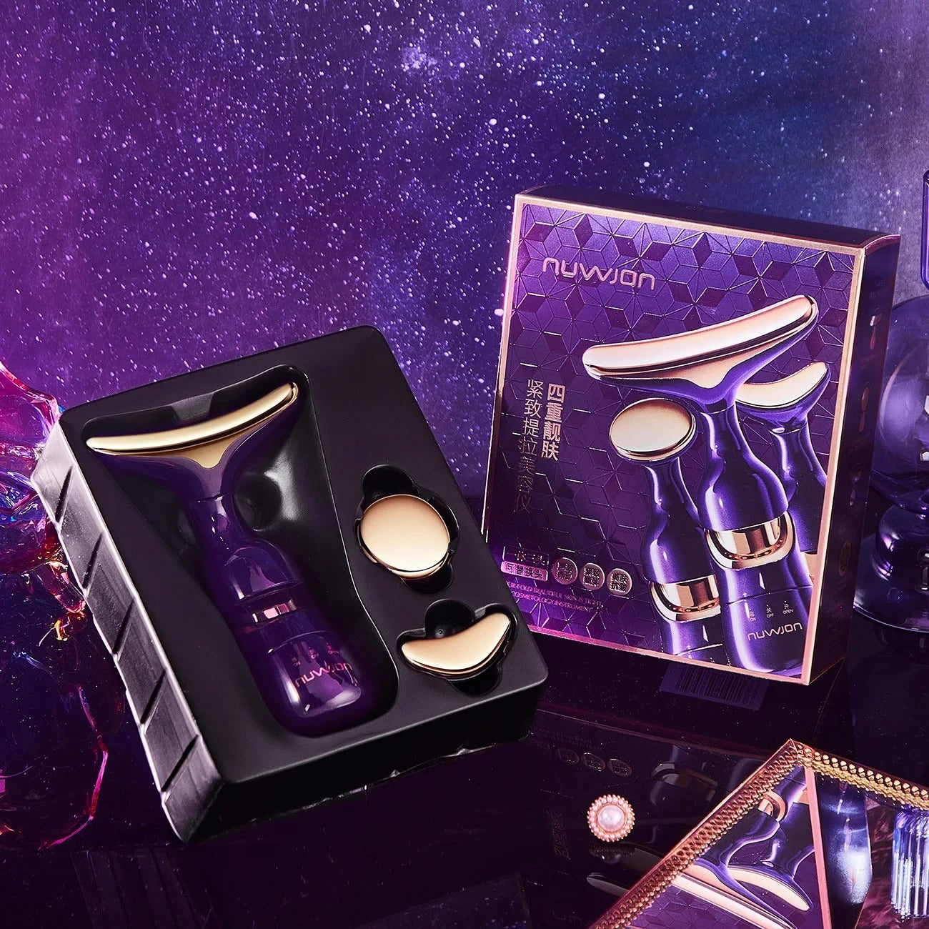 SculptLift™ Sonic Neck & Face Massager – 7,000 RPM Lifting, Tightening & Skin Rejuvenation