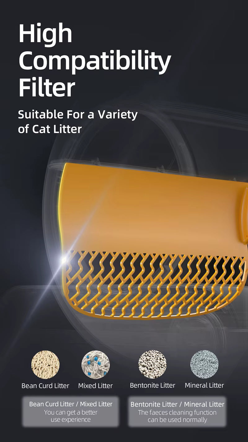 Tonepie 65L Automatic Smart Cat Litter Box – Self-Cleaning, App-Controlled, Fully Enclosed