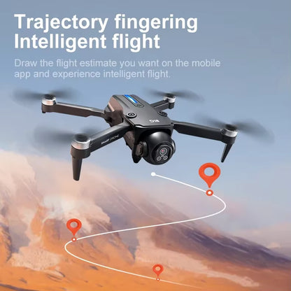Lenovo D18 8K HD Quadcopter Drone – Dual Camera, GPS, Obstacle Avoidance, 5G WiFi