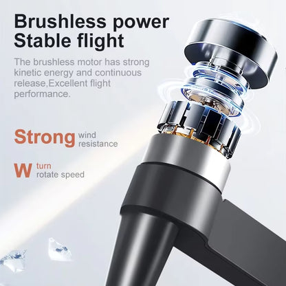 Lenovo D18 8K HD Quadcopter Drone – Dual Camera, GPS, Obstacle Avoidance, 5G WiFi