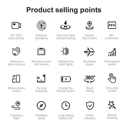 Lenovo D18 8K HD Quadcopter Drone – Dual Camera, GPS, Obstacle Avoidance, 5G WiFi