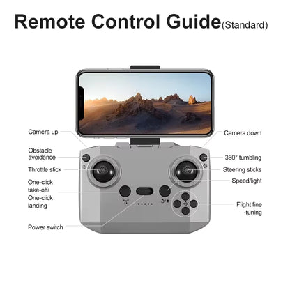 Lenovo D18 8K HD Quadcopter Drone – Dual Camera, GPS, Obstacle Avoidance, 5G WiFi