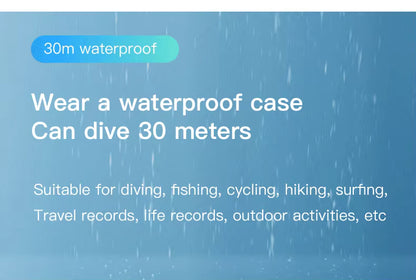 LifeShot™ Pocket 4K Mini Action Camera – Magnetic, Waterproof & Wearable