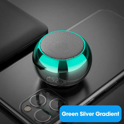 PulseMini™ Portable Bluetooth Speaker – Heavy Bass, 360° Surround Sound, Ultra-Compact Design