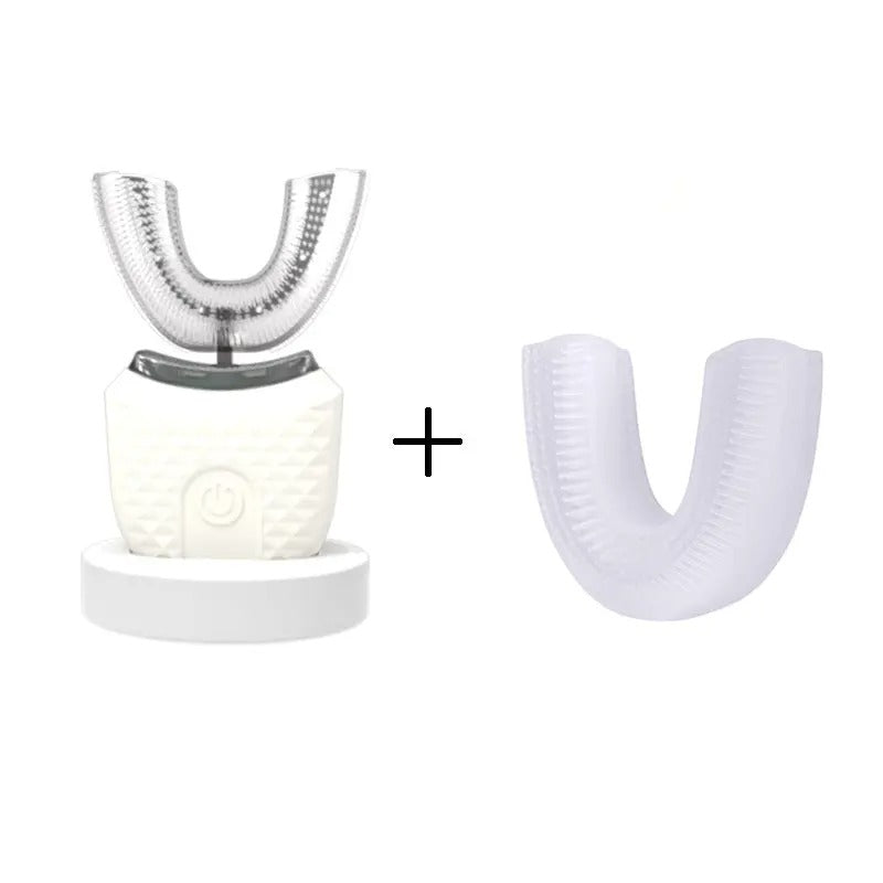 Sonic U-Shaped Electric Toothbrush – 360° Hands-Free Whitening & Cleaning