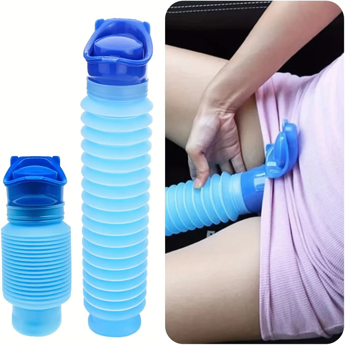 Ansblue™ 750ML Portable Travel Urine Bag – Mini Toilet for Adults & Kids