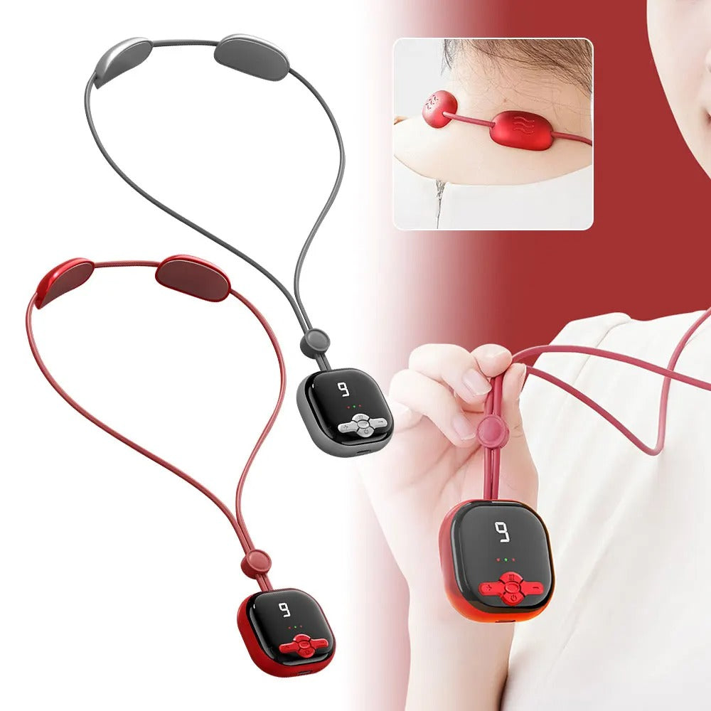 RelaxHalo™ Multi-Zone Mini Massager – Hands-Free Heat Therapy for Neck, Arms, Legs & More