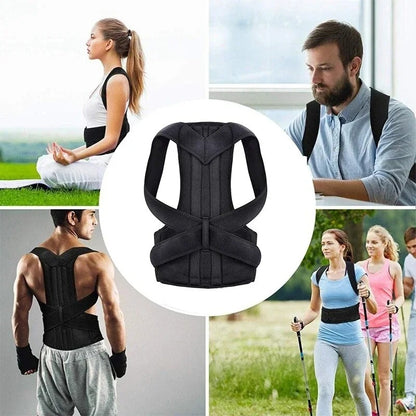 PosturePro™ Adjustable Posture Corrector – Breathable, Comfortable & Universal Fit for Back & Shoulder Pain Relief