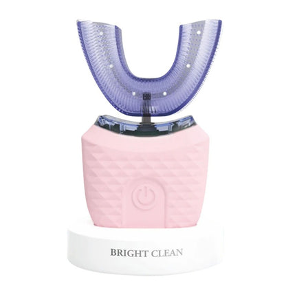 Sonic U-Shaped Electric Toothbrush – 360° Hands-Free Whitening & Cleaning