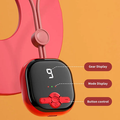 RelaxHalo™ Multi-Zone Mini Massager – Hands-Free Heat Therapy for Neck, Arms, Legs & More