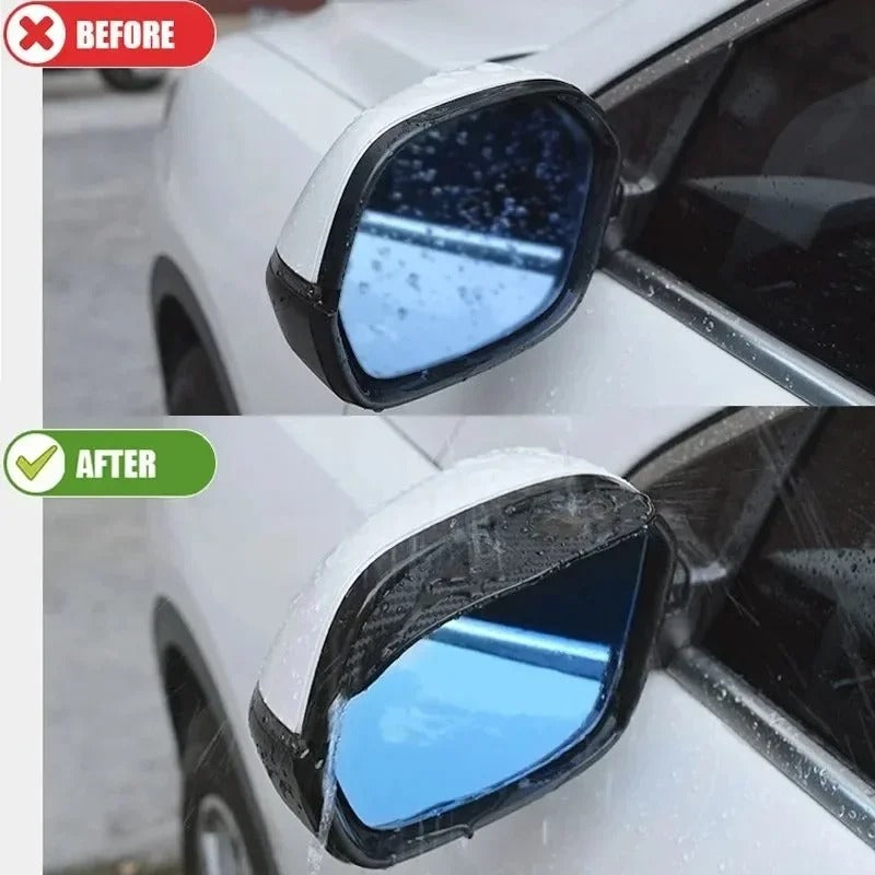 ClearView™ Car Rearview Mirror Rain Eyebrows – Keep Your Vision Clear in Rain & Snow