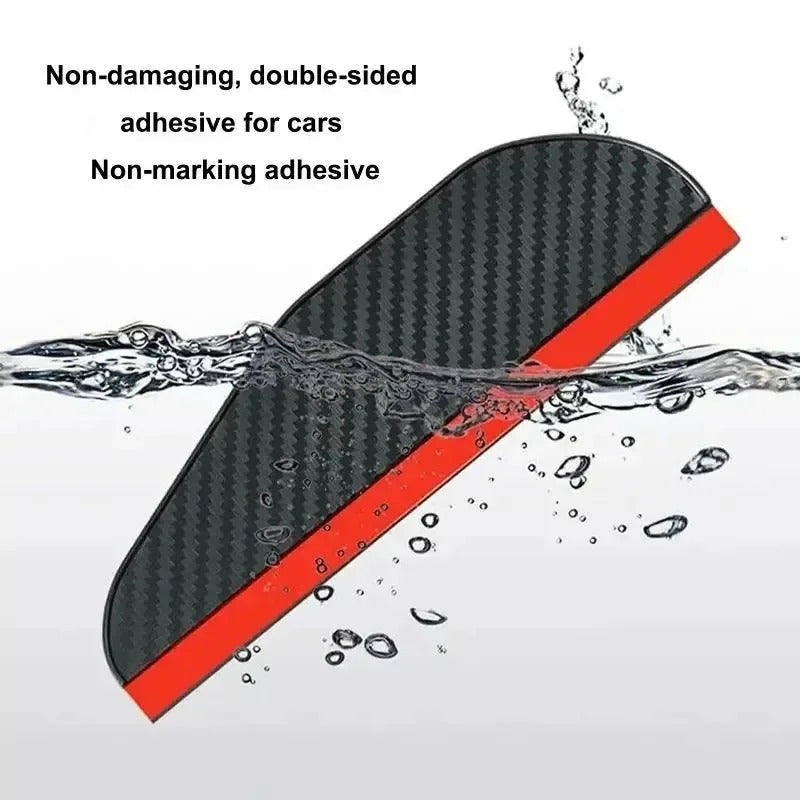 ClearView™ Car Rearview Mirror Rain Eyebrows – Keep Your Vision Clear in Rain & Snow