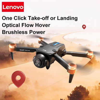 Lenovo D18 8K HD Quadcopter Drone – Dual Camera, GPS, Obstacle Avoidance, 5G WiFi