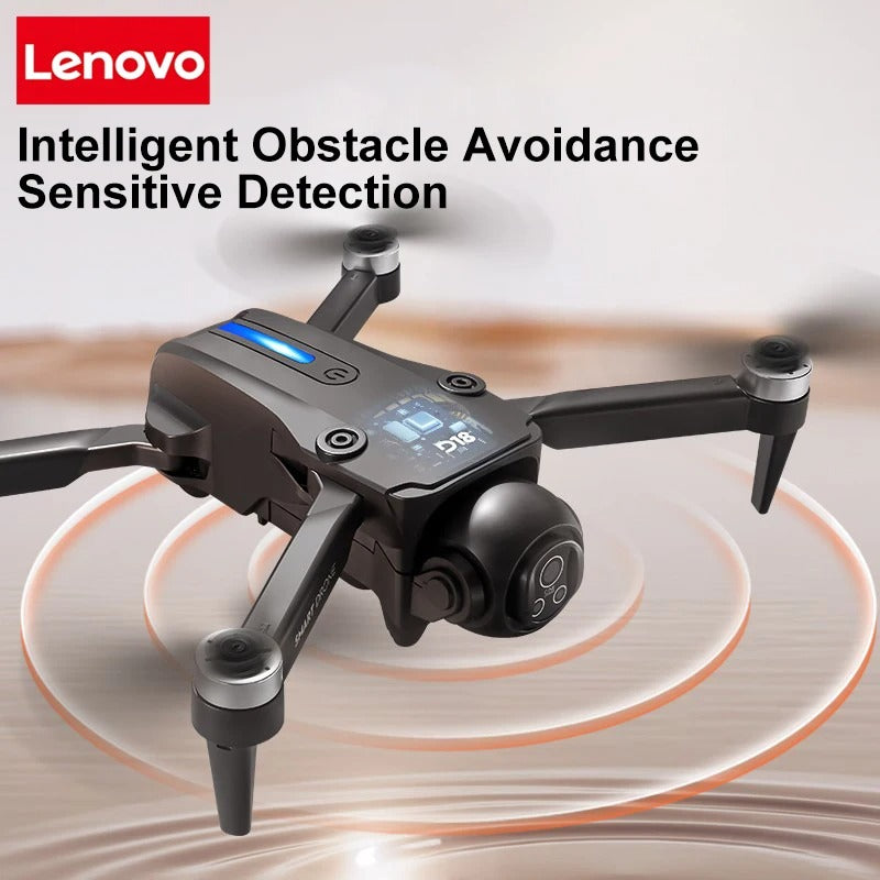 Lenovo D18 8K HD Quadcopter Drone – Dual Camera, GPS, Obstacle Avoidance, 5G WiFi