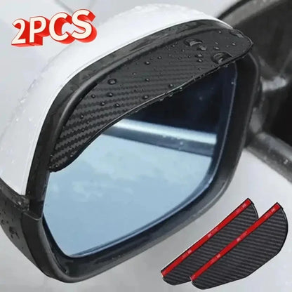 ClearView™ Car Rearview Mirror Rain Eyebrows – Keep Your Vision Clear in Rain & Snow