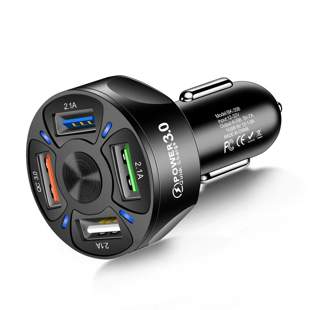 DriveMag™ 30W Magnetic Wireless Car Charger – Fast Qi Charging & 360° Adjustable Mount