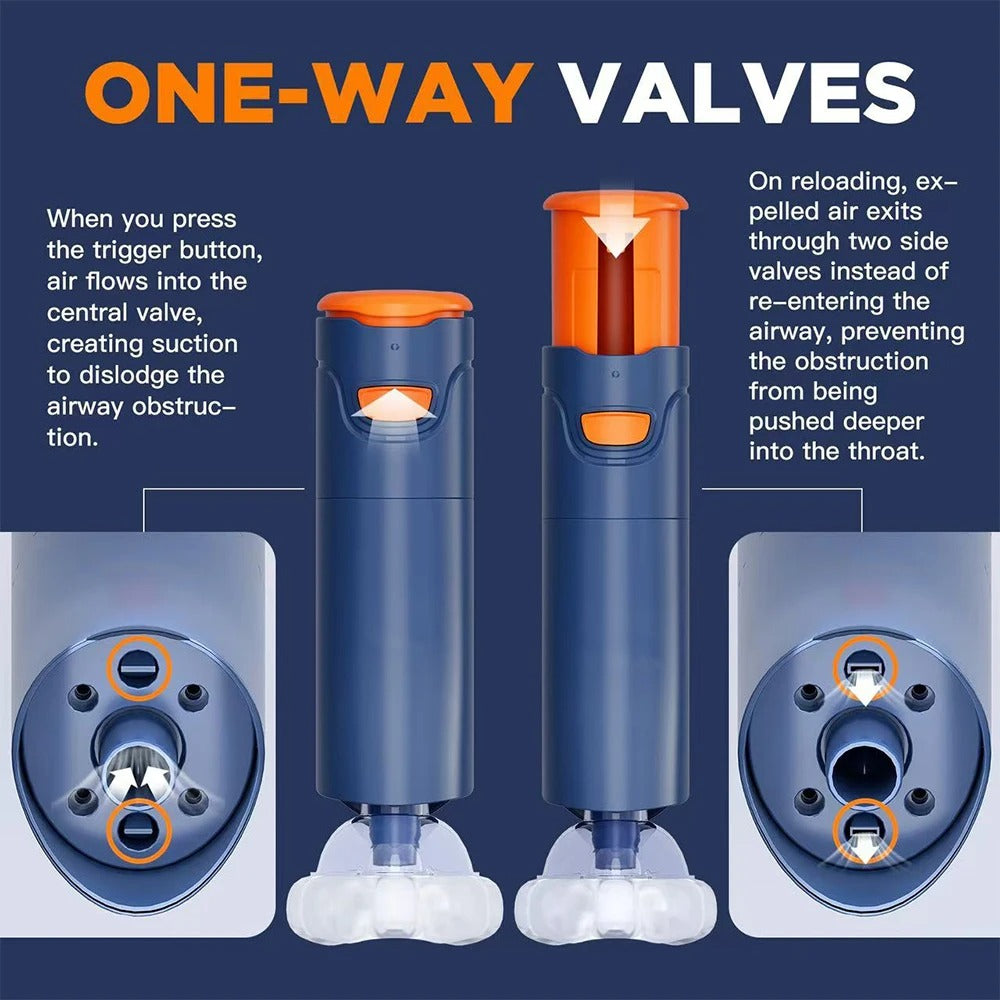 AirGuard™ One-Press Anti-Choking Rescue Device