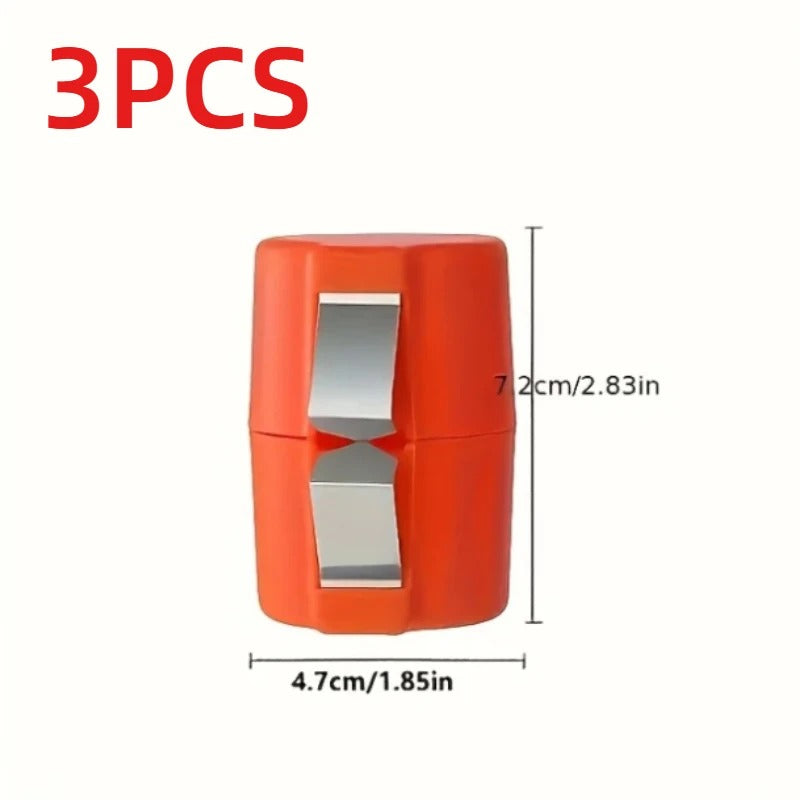 3x Stainless Steel Eggshell Separator – Quick & Clean Egg Peeler for Effortless Kitchen Prep