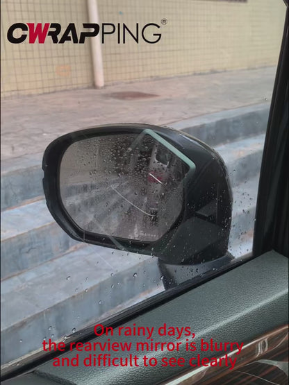 ClearView™ Car Rearview Mirror Rain Eyebrows – Keep Your Vision Clear in Rain & Snow